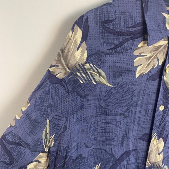 Kaylua Bay Resortwear Men's Hawaiian Tropical‎ SS Button Up Rayon Shirt Size XL - Picture 4 of 11